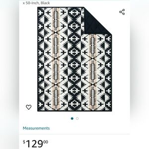 Pendleton throw blanket